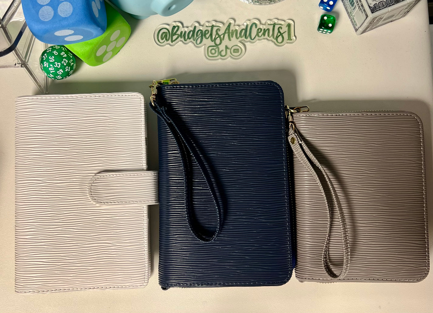 A6/A7 Saffiano Leather Wallets & Binders - PREORDER