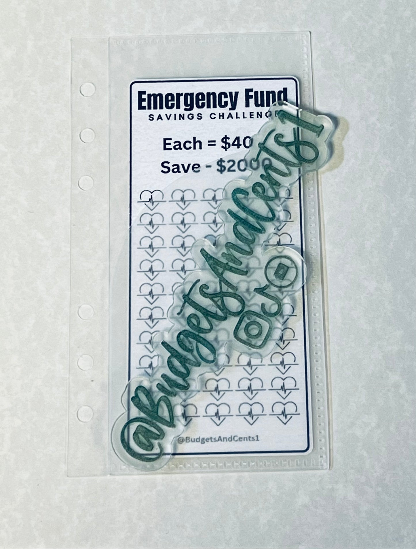 A6 Savings Challenge/Sinking Fund trackers