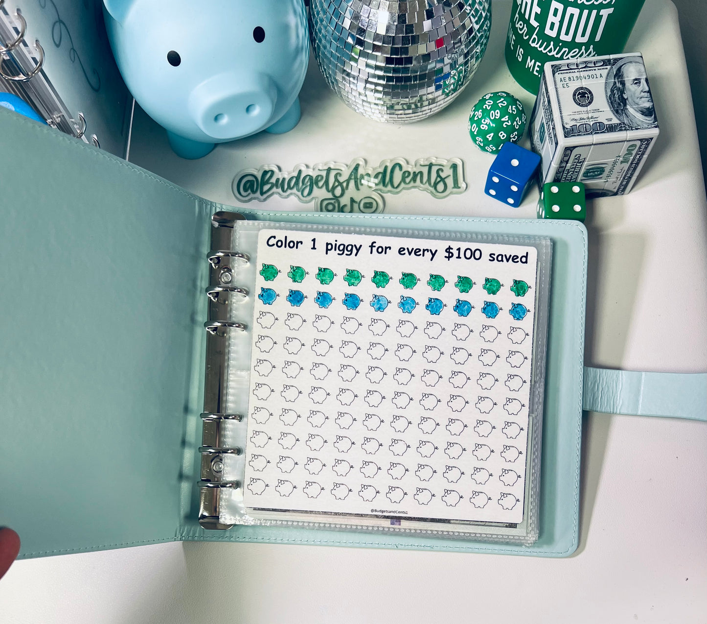 $10K Savings Challenge Binder