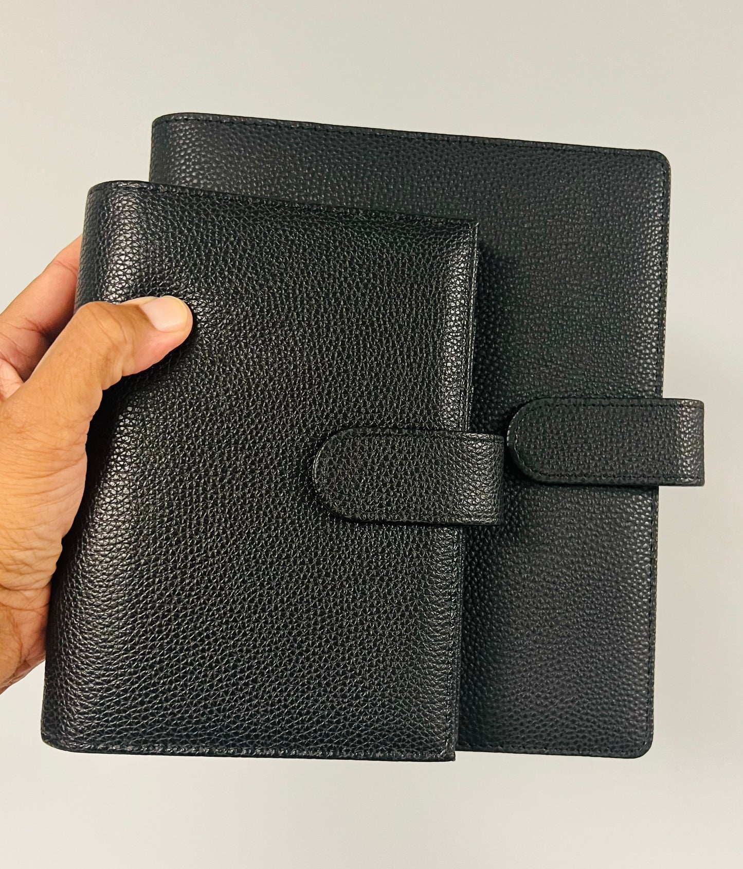 A6 Pebble Leather Binders - PREORDER