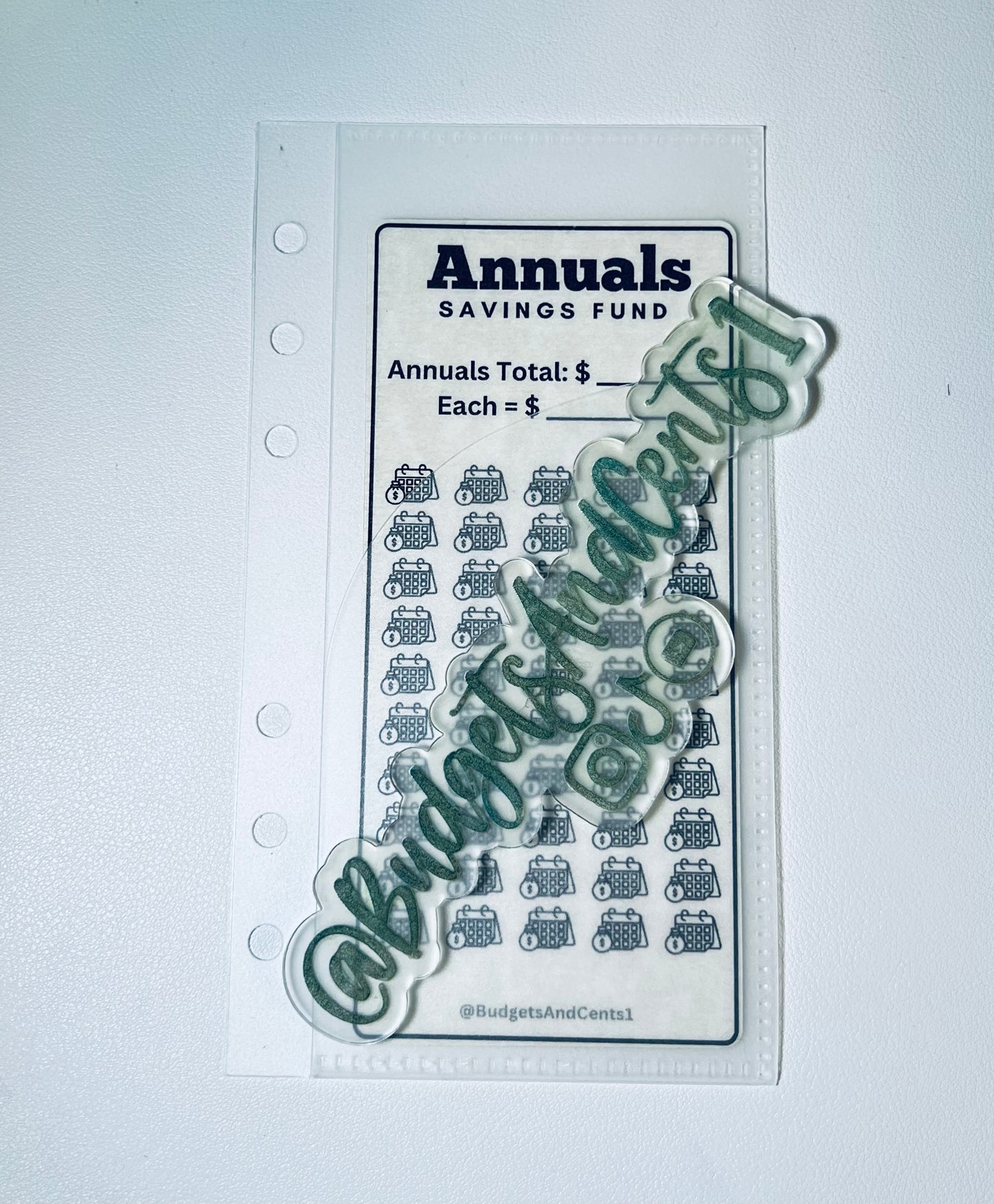 A6 Savings Challenge/Sinking Fund trackers