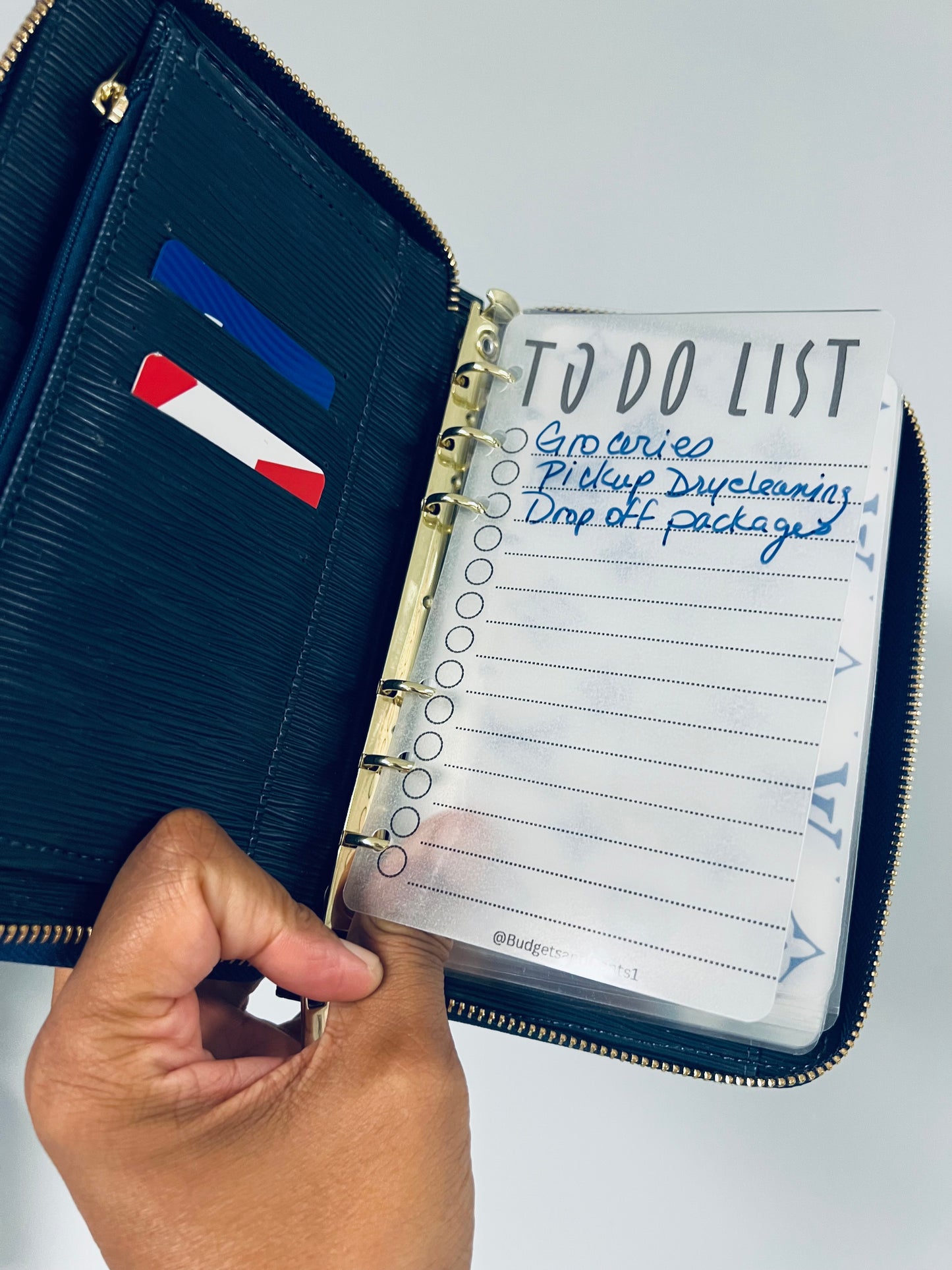 A6 Vellum To Do List Trackers