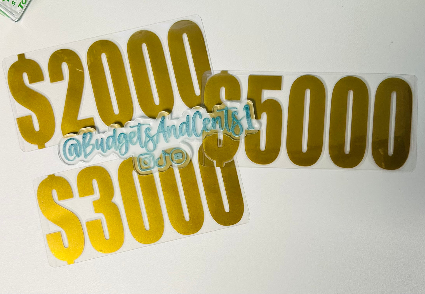 Cash Placeholder Silver & Gold