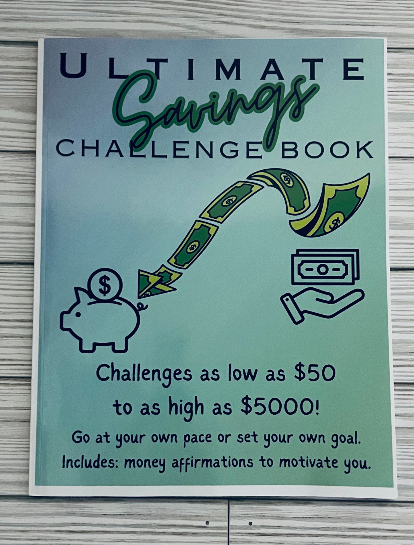 **Ultimate Savings Challenge Book (Savings Box optional)