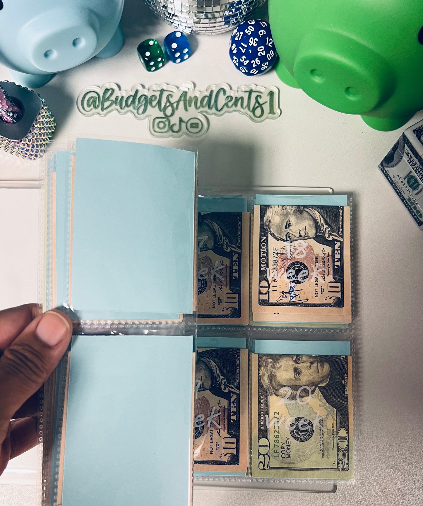 52 Week Savings Challenge Binder