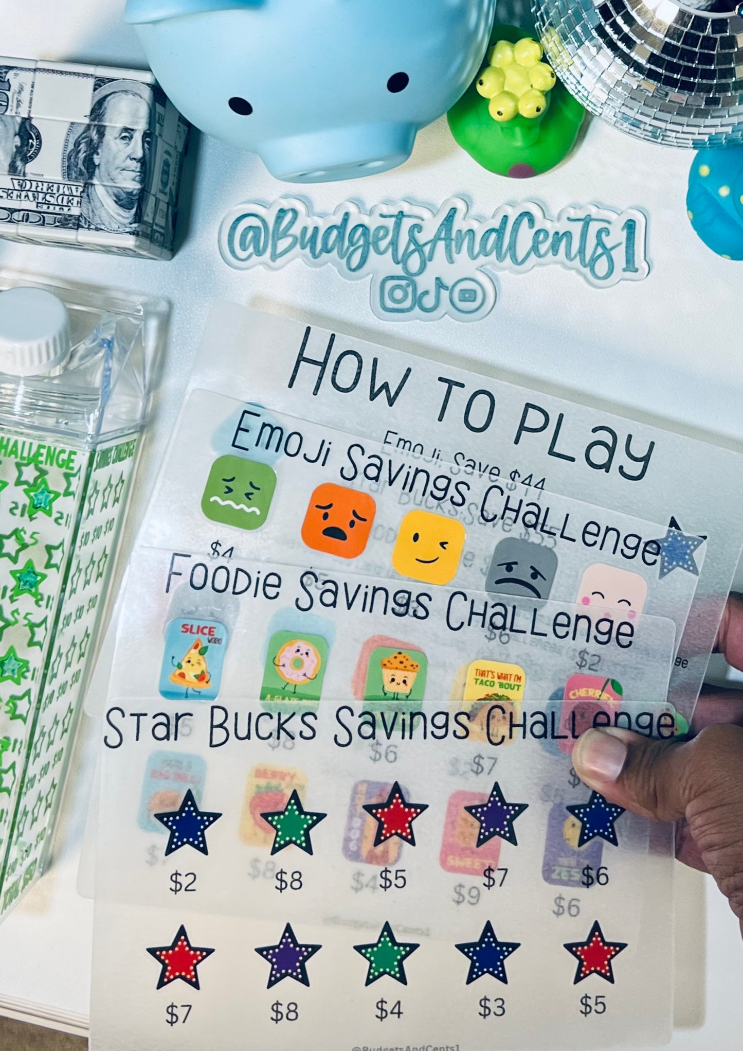 Mini Savings Challenge Trio