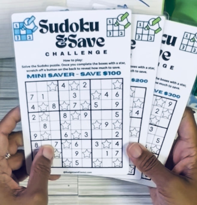 Sudoku and Save Scratchoff Trio