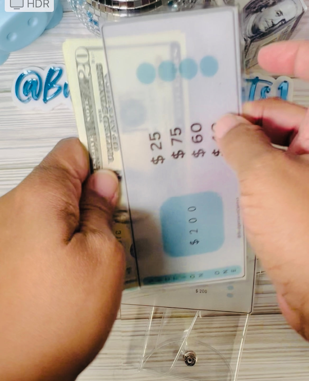 Savings Challenge Pouch - $1000