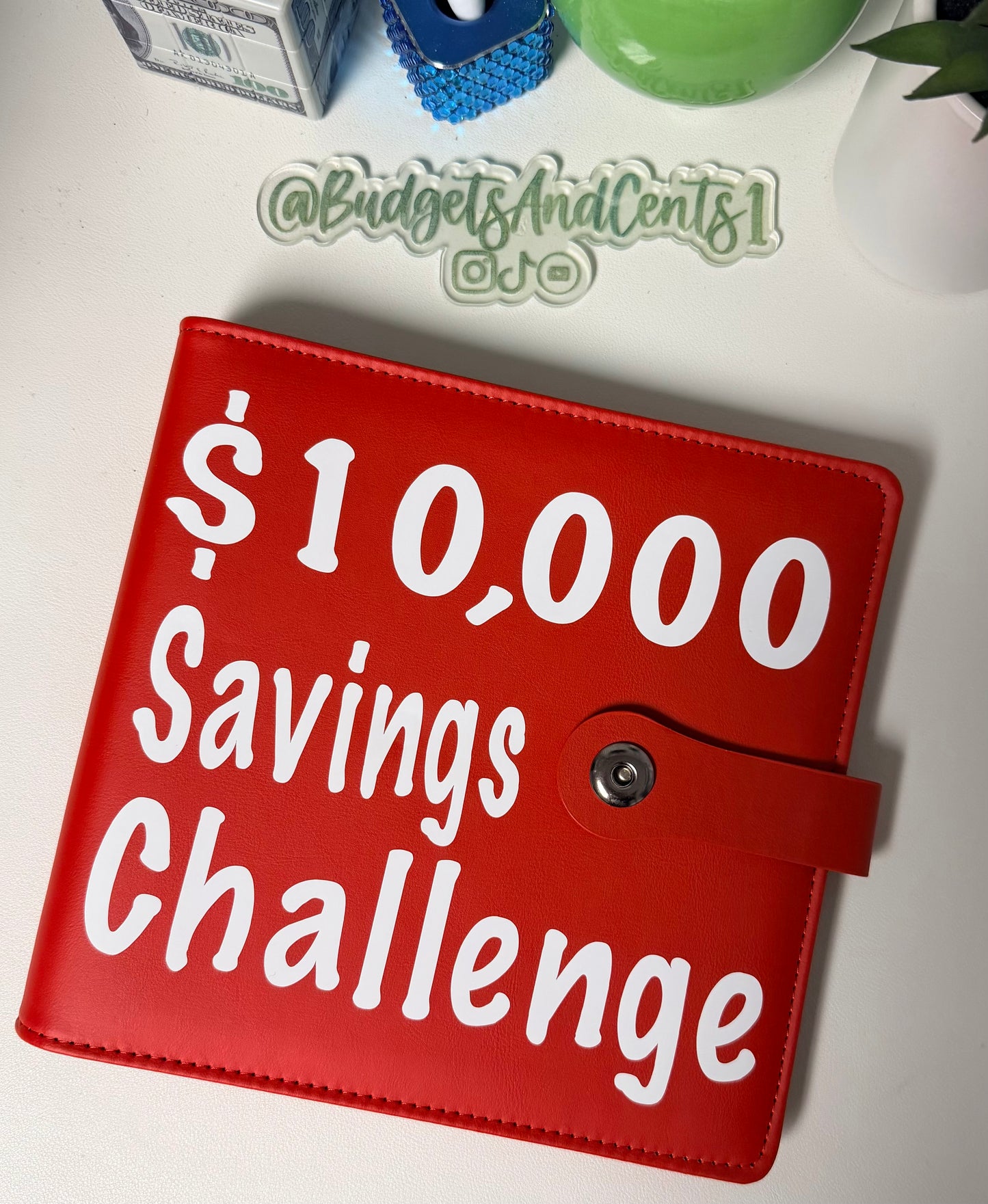 **Best Seller* $10K Savings Challenge Binder **