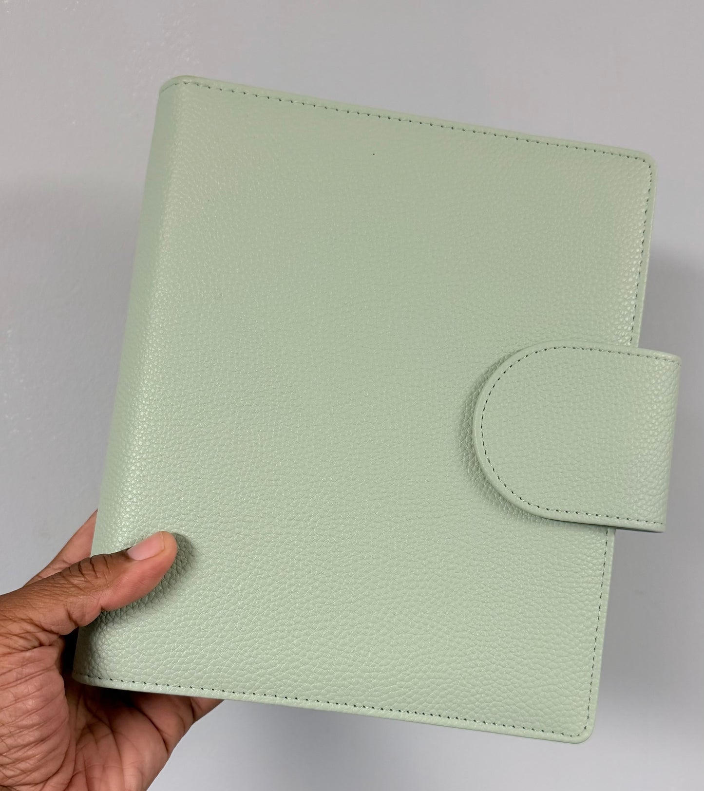 A5 Pebble Leather Binder