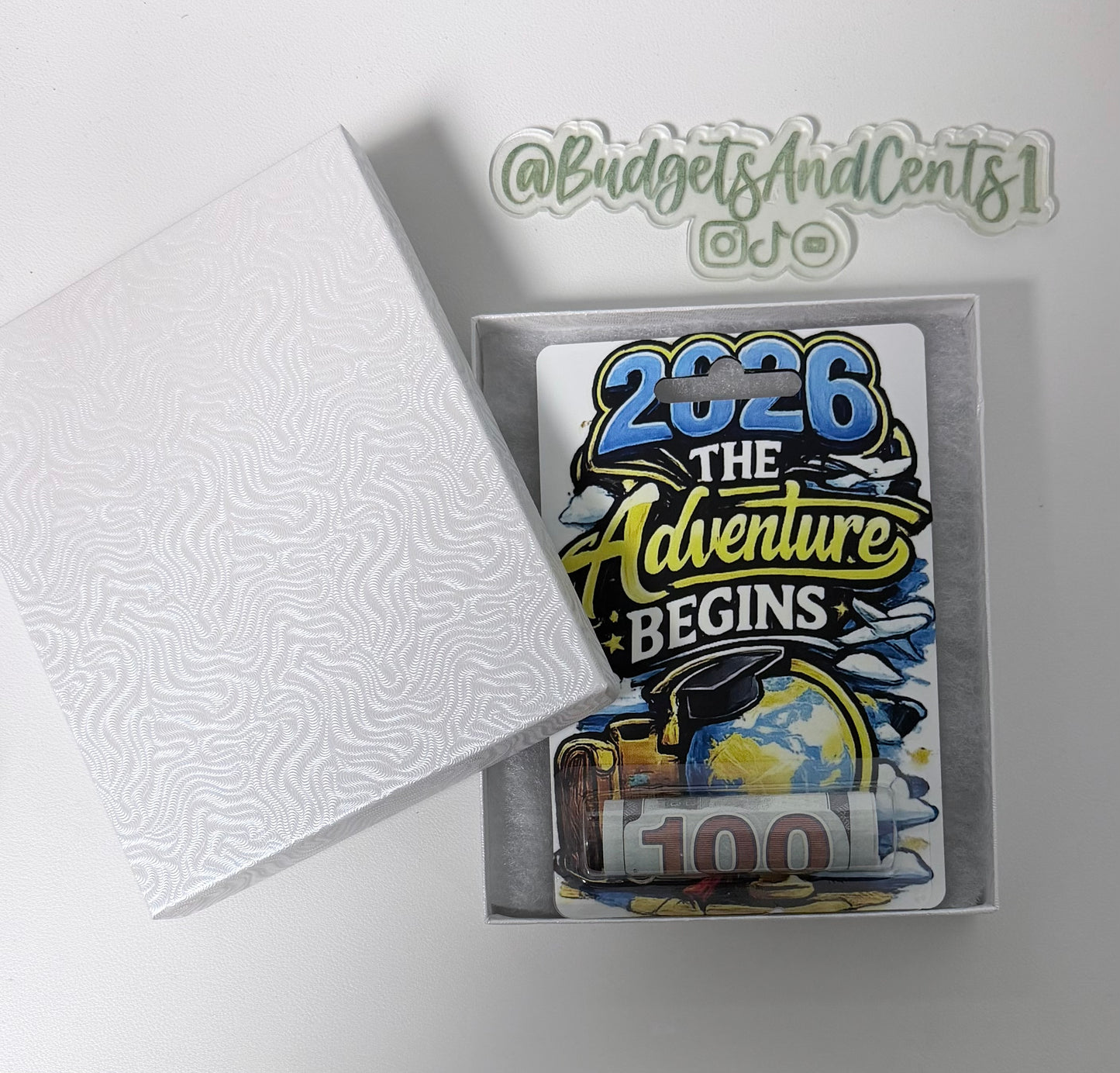 ***NEW* Acrylic Keepsake Money/Gift Card Holder