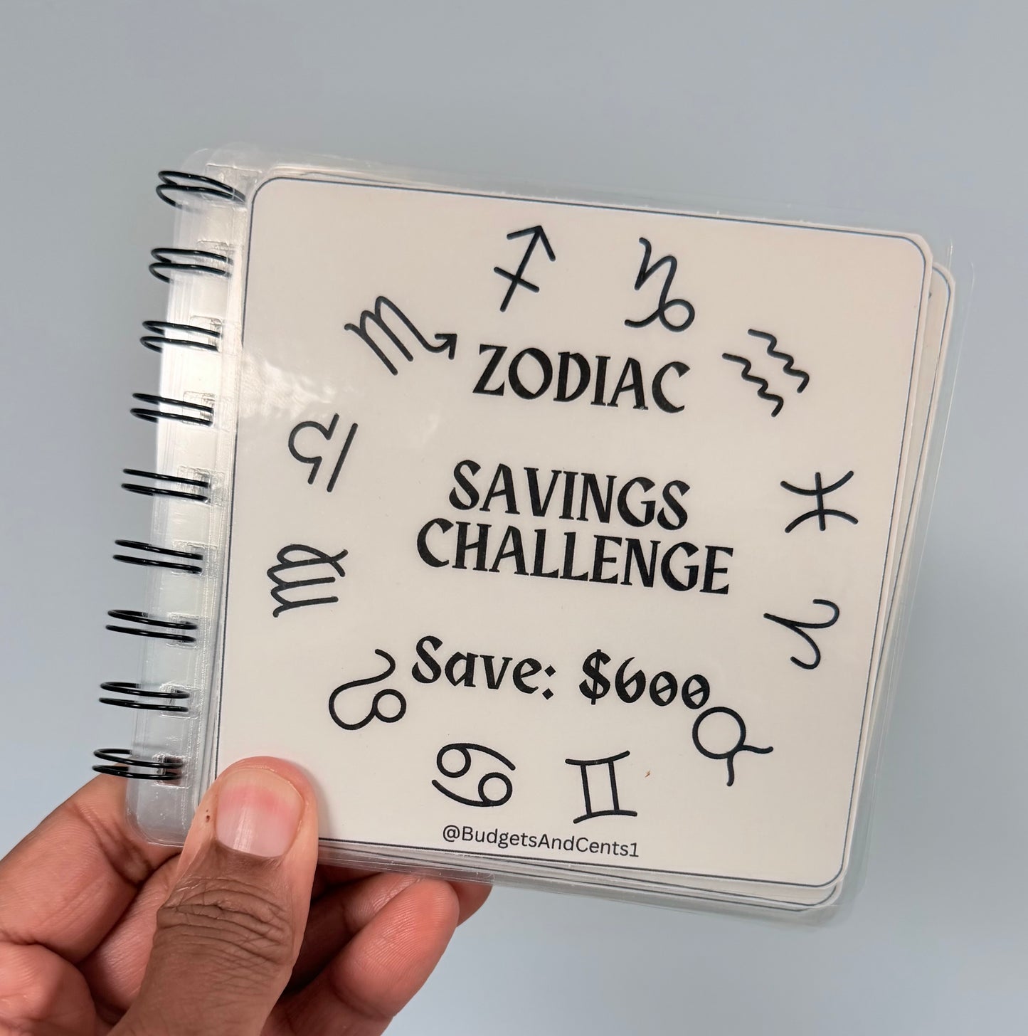 Zodiac Scratch off Savings Challenge - Save $600