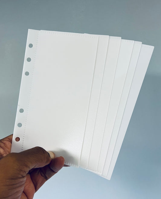 A6 White Cash Envelopes