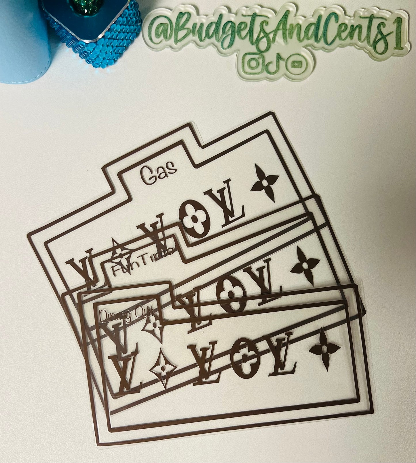 A7/A6 Lux Cash Envelopes & Wallet Cash Divider Inserts