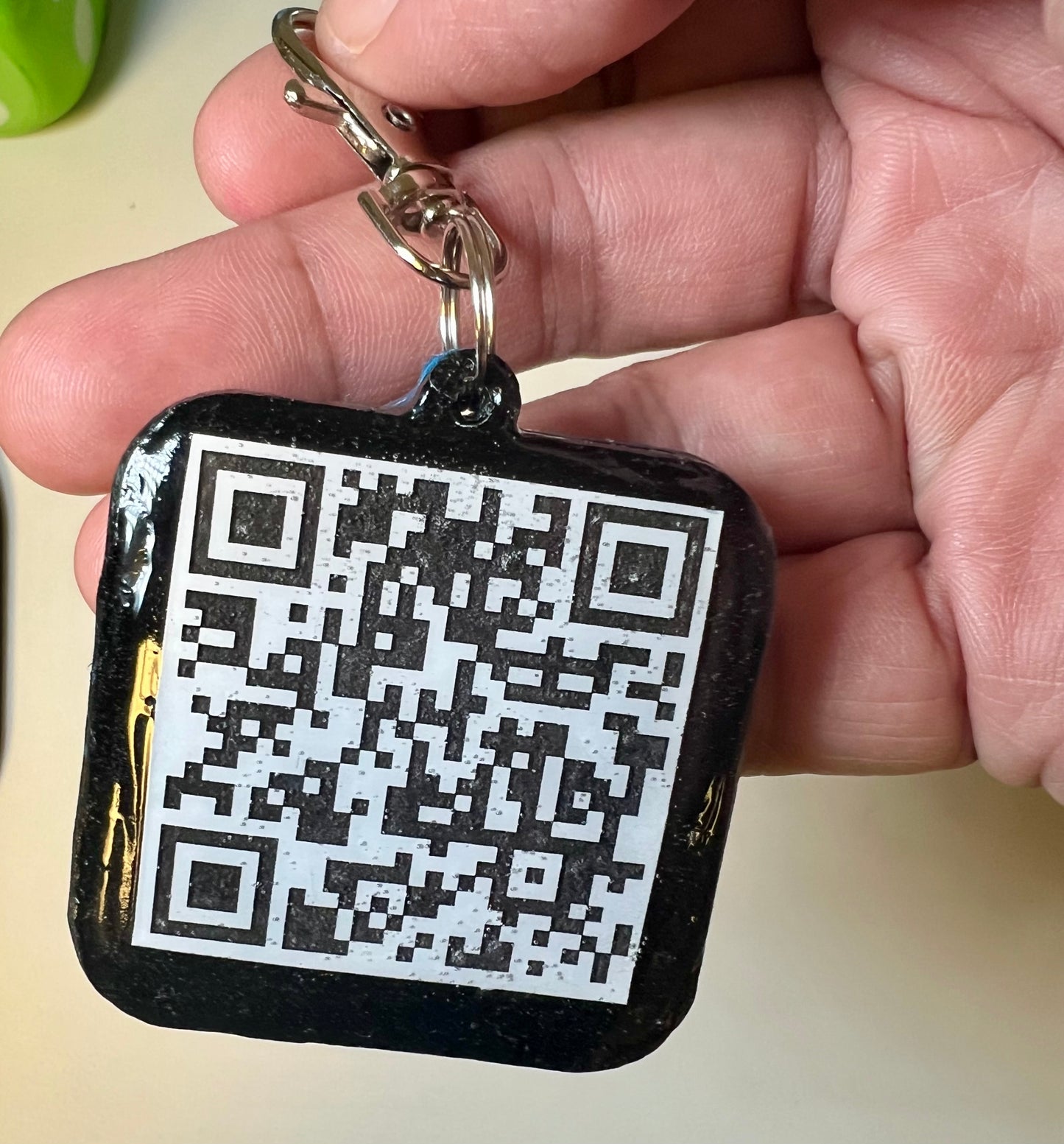 Acrylic NFC Digital Keychains