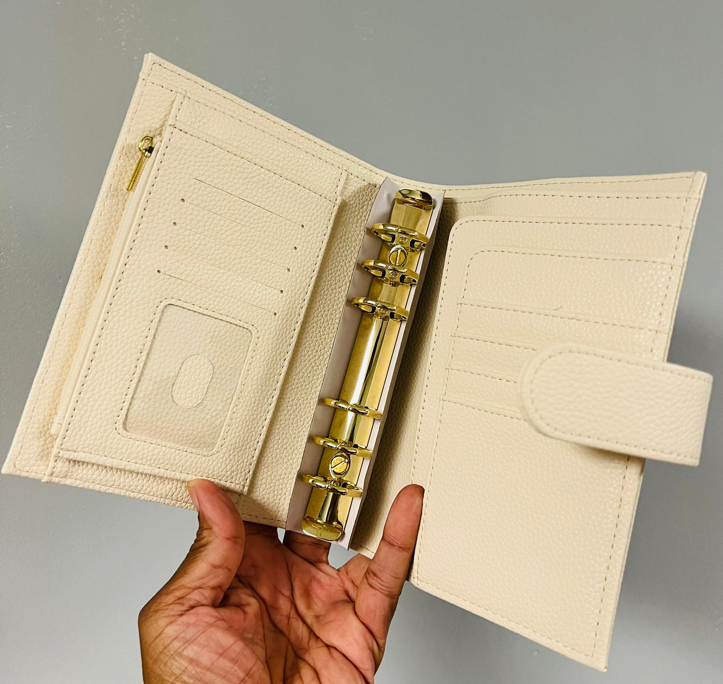 A6 Pebble Leather Binders - PREORDER