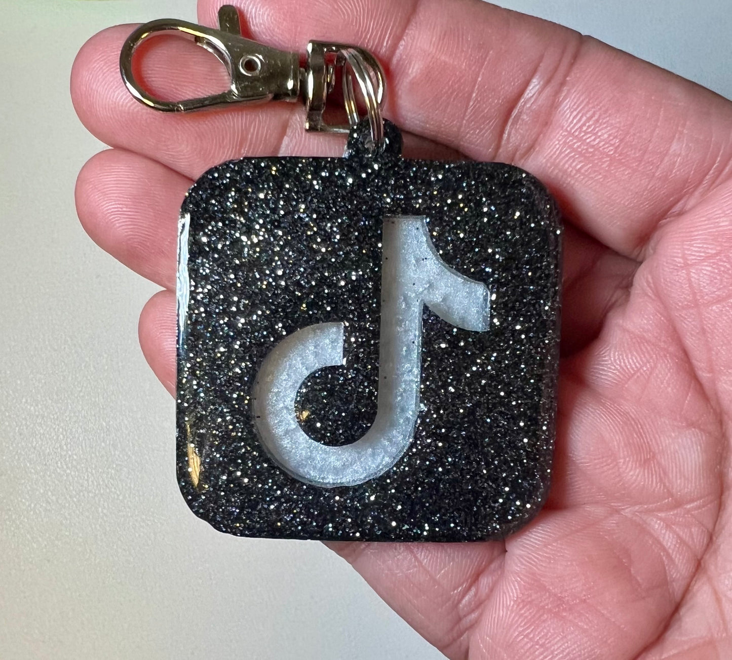 Acrylic NFC Digital Keychains