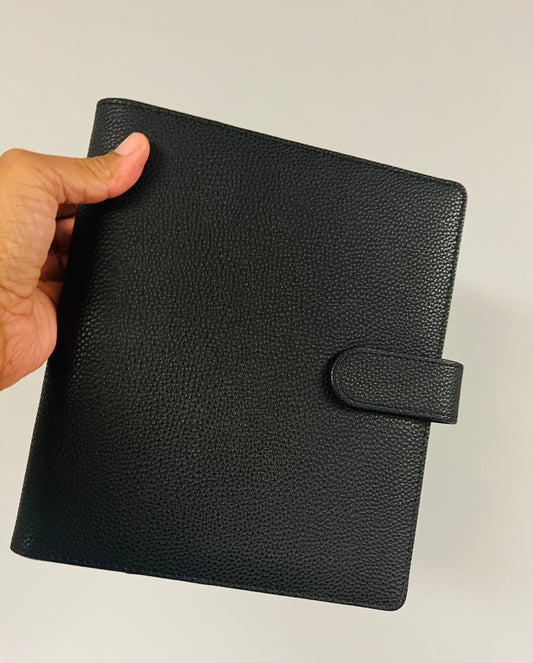 A5 Pebble Leather Binders - PREORDER
