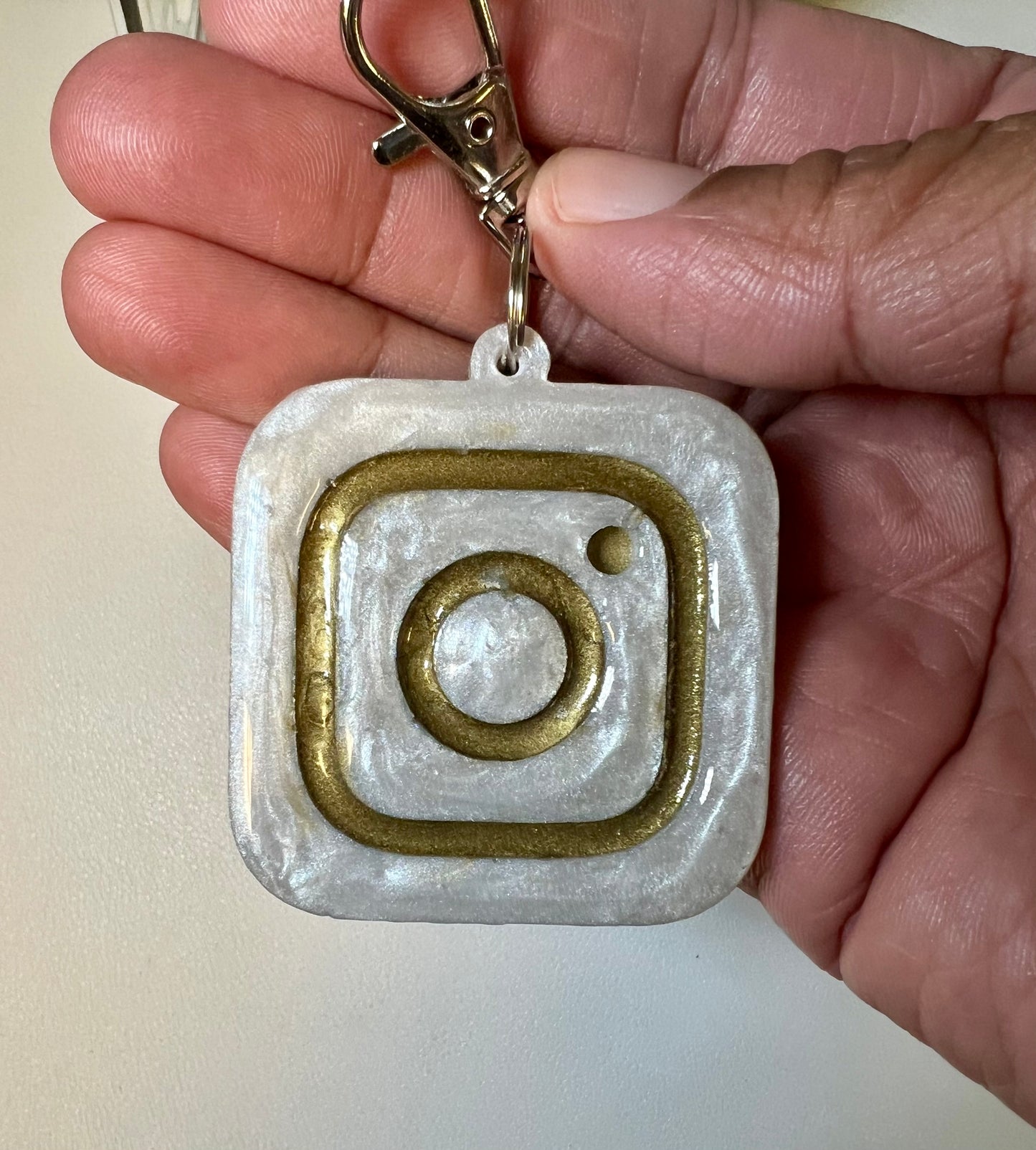 Acrylic NFC Digital Keychains