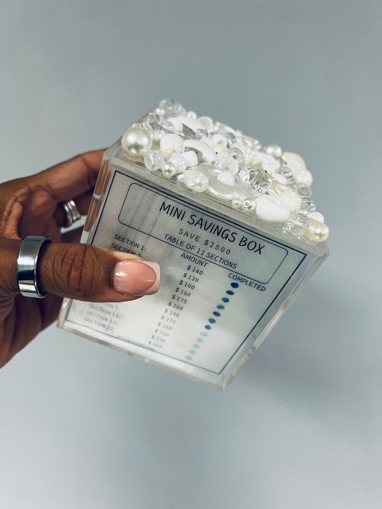 *Savings Challenge Box $2500