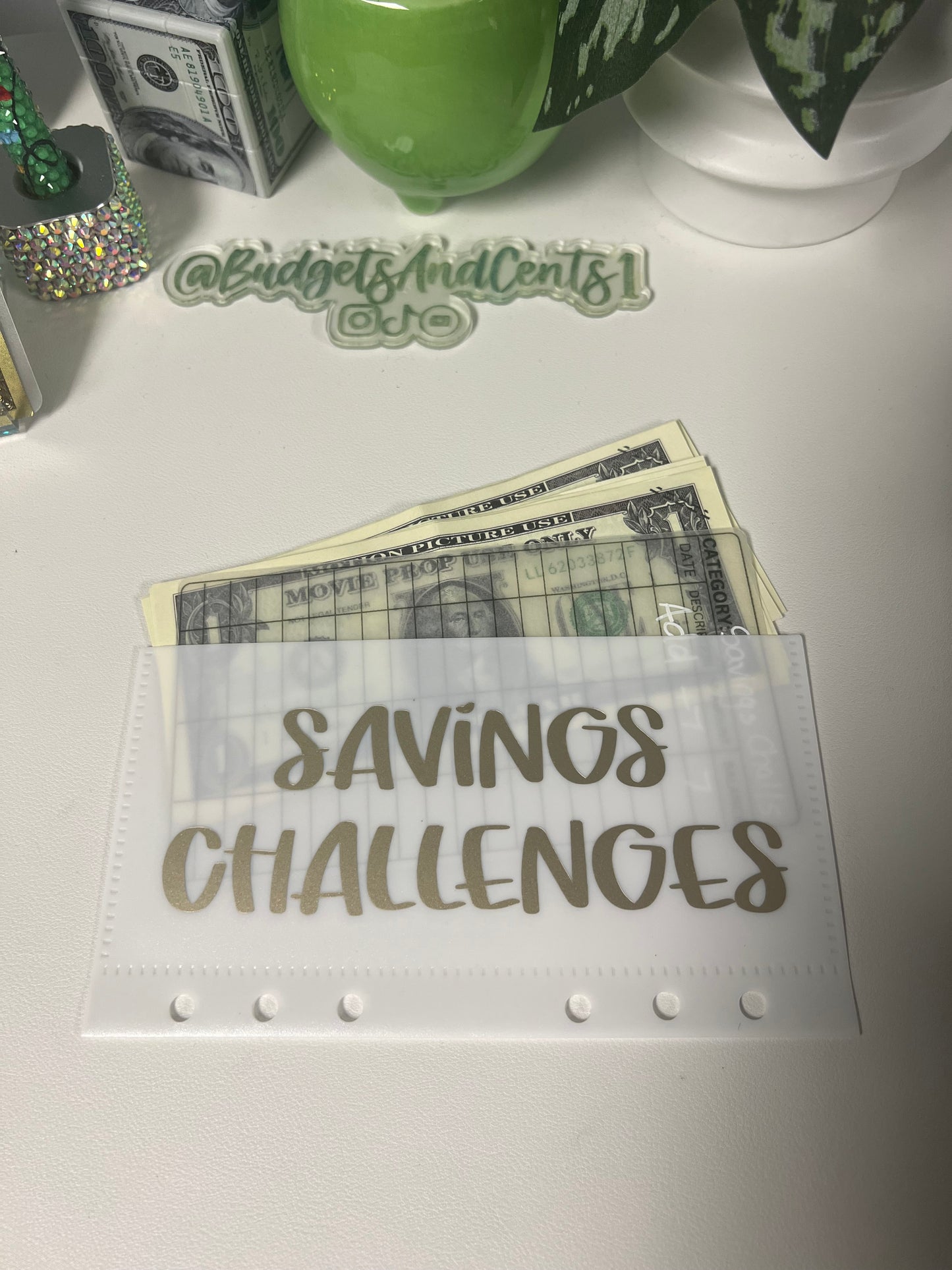 A6 Frosted White Cash Envelopes