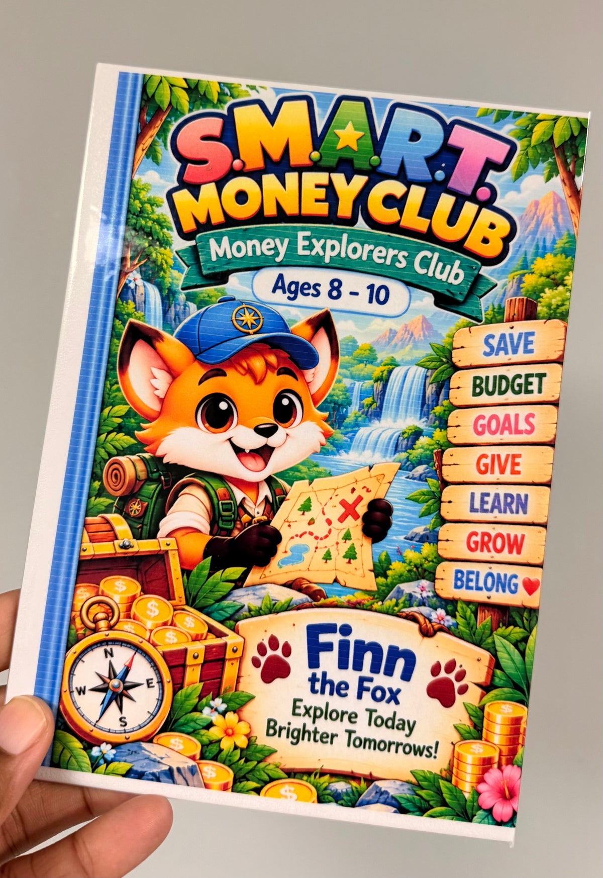 **PREORDER (Introductory Price)- S.M.A.R.T. Money Club Savings Challenge Book - Ages 5-14