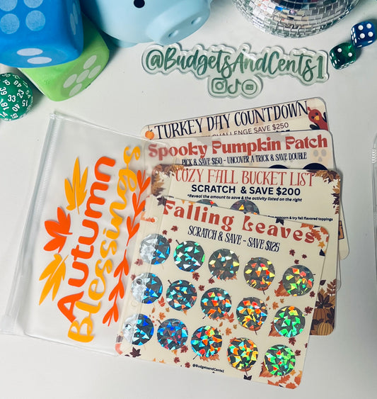 Autumn Savings Challenge Bundle