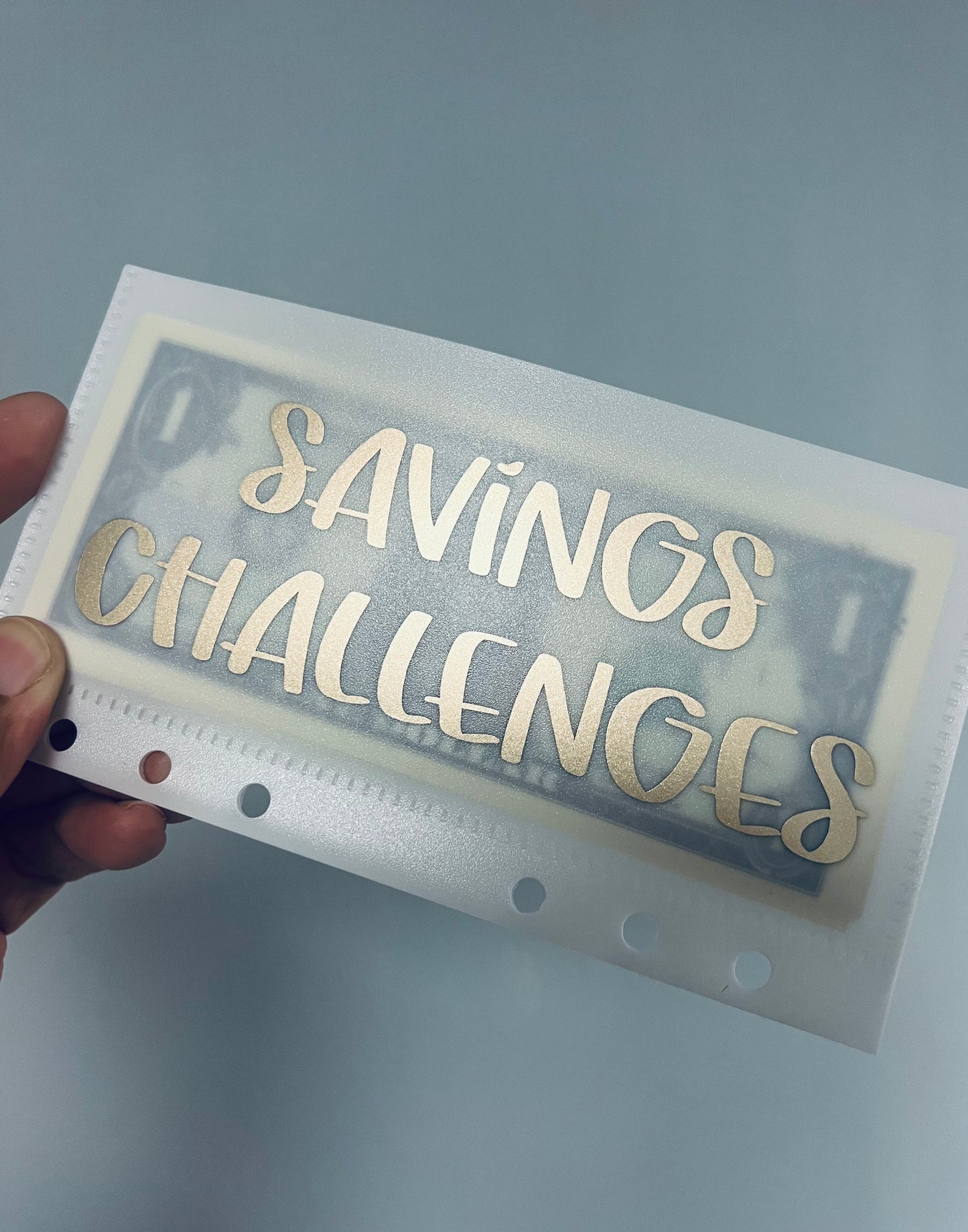 A6 Frosted White Cash Envelopes