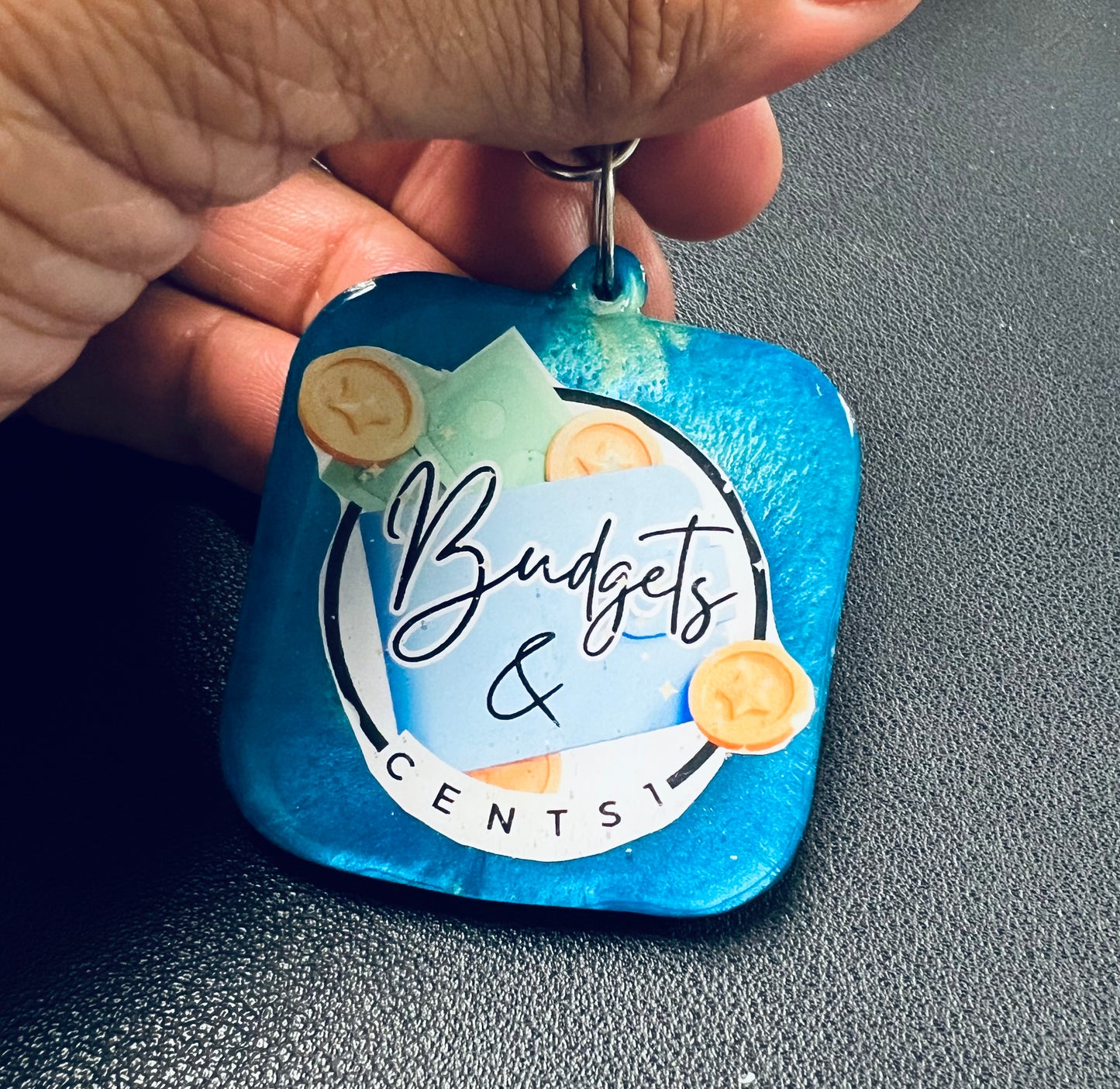 Acrylic NFC Digital Keychains