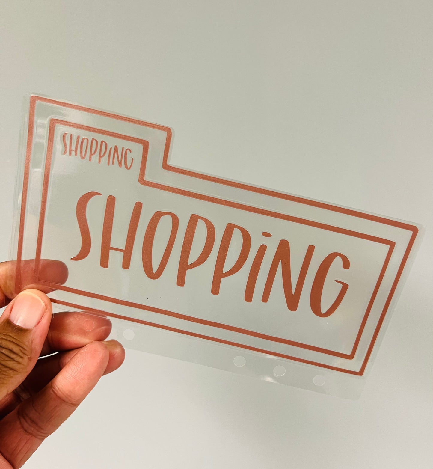 A6/A7 Cash Envelopes w/tab