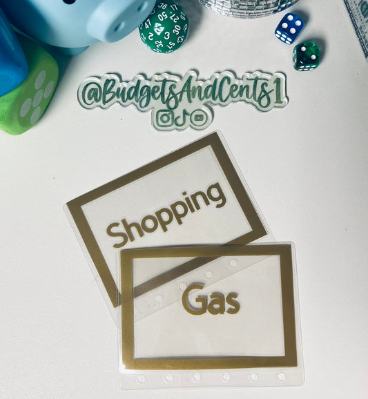 A7 Cash Envelopes