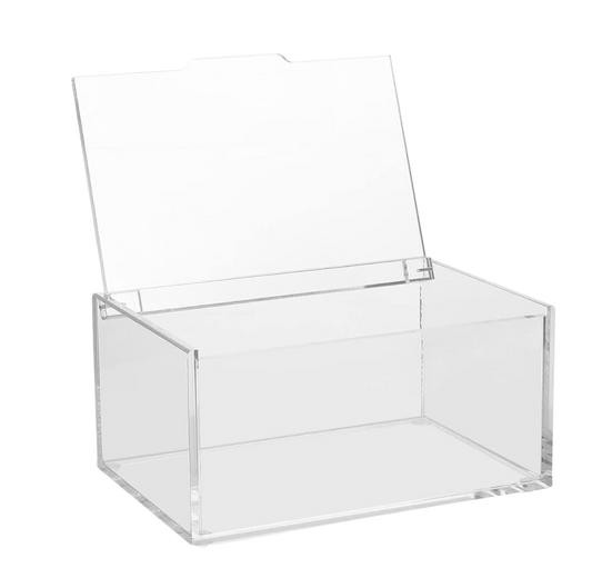 Acrylic Storage Boxes - 2 sizes