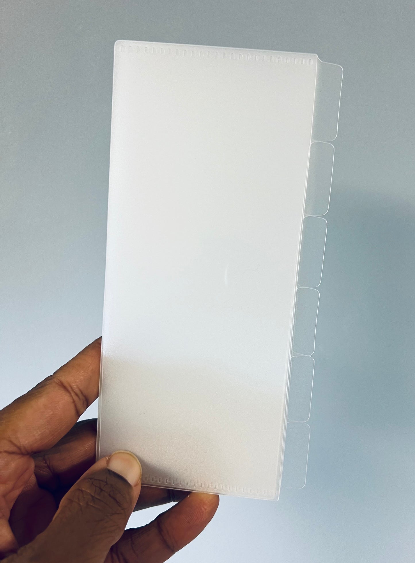 A6 Frosted Cash Envelopes w/tab