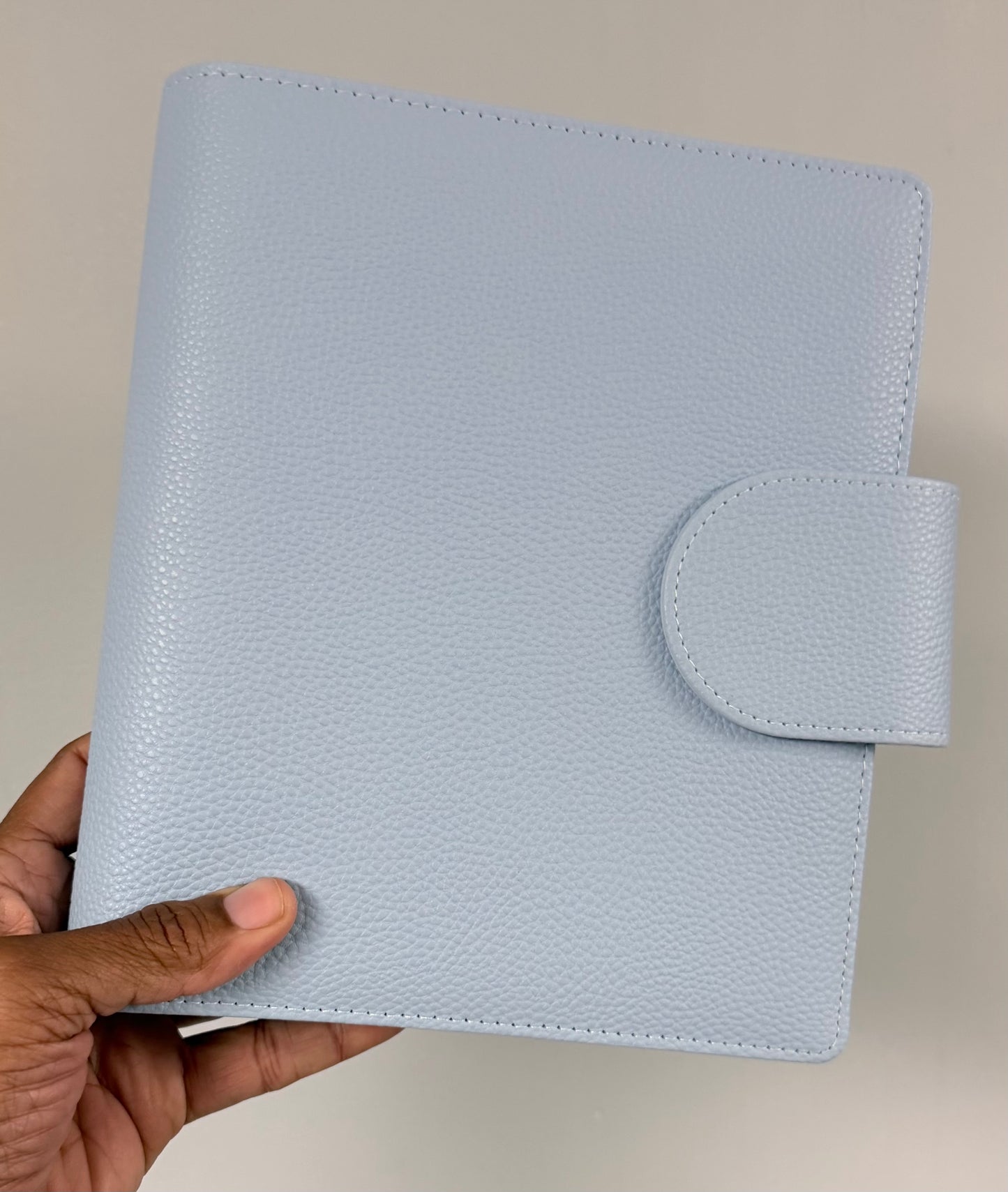 A5 Pebble Leather Binder