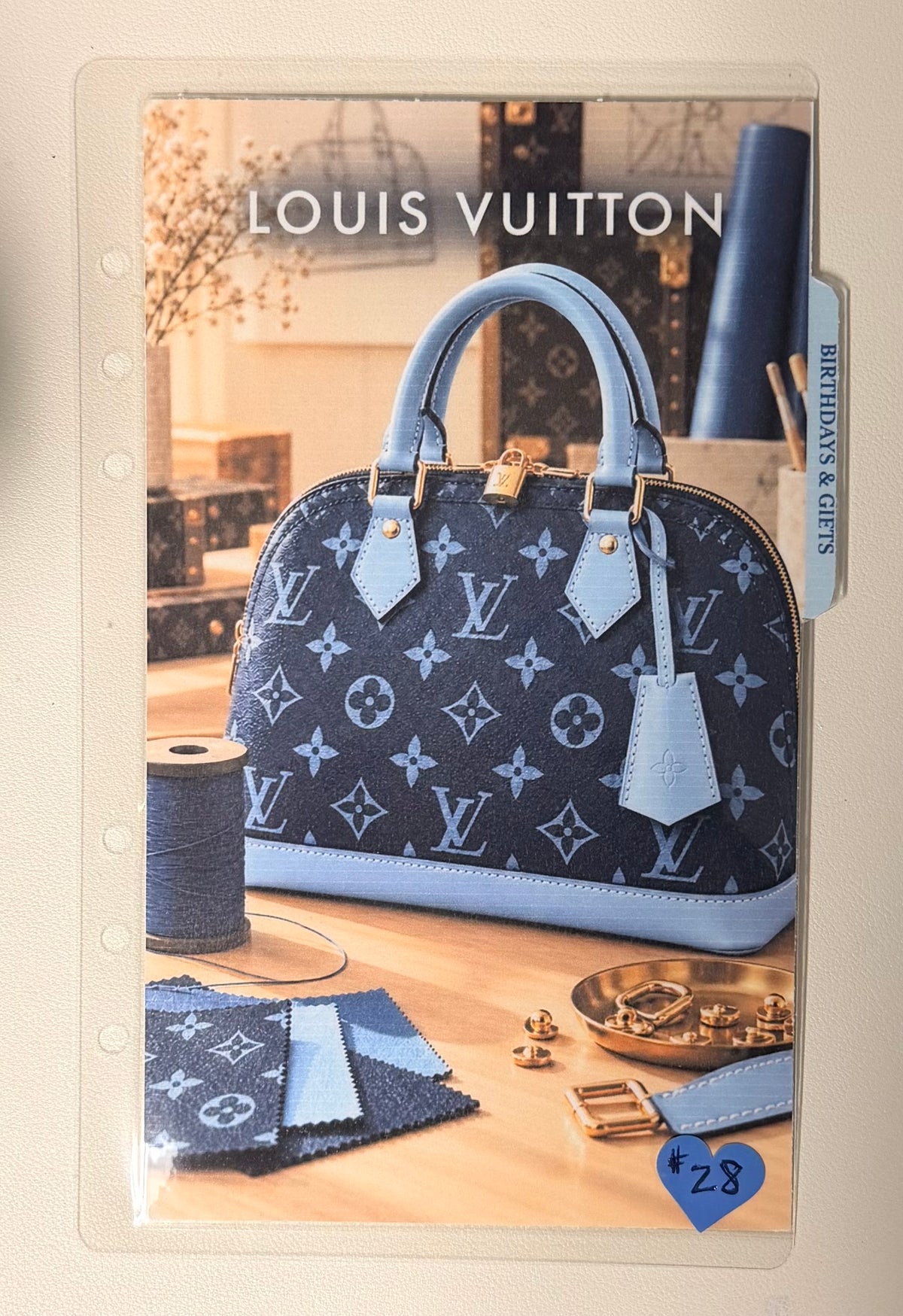 A5 Lux Dashboards & Cash Envelopes w/tabs