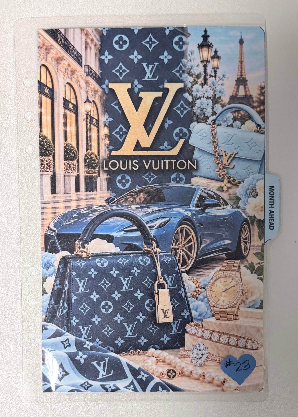 A5 Lux Dashboards & Cash Envelopes w/tabs