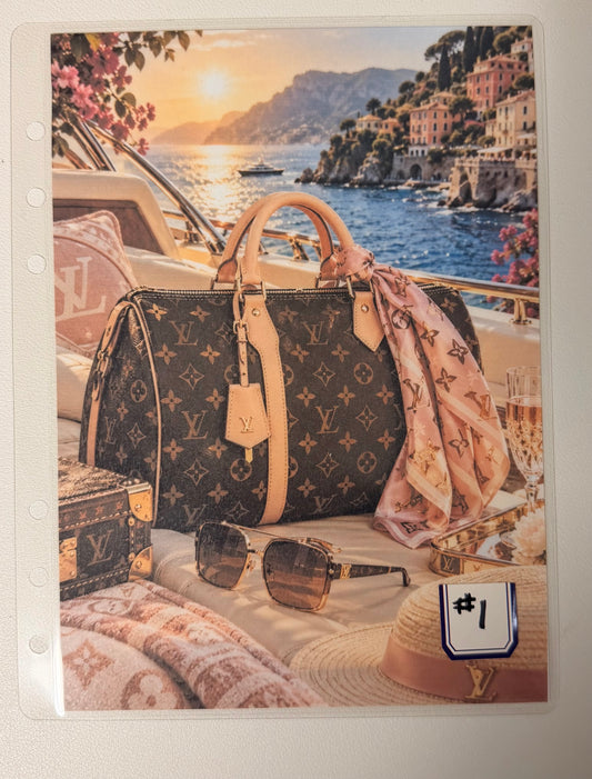 A5 Lux Dashboards & Cash Envelopes w/tabs